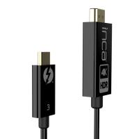 INCA ITCH-30 Type-C To HDMI (4K 60hz)Altın uç 1.8MT KABLO